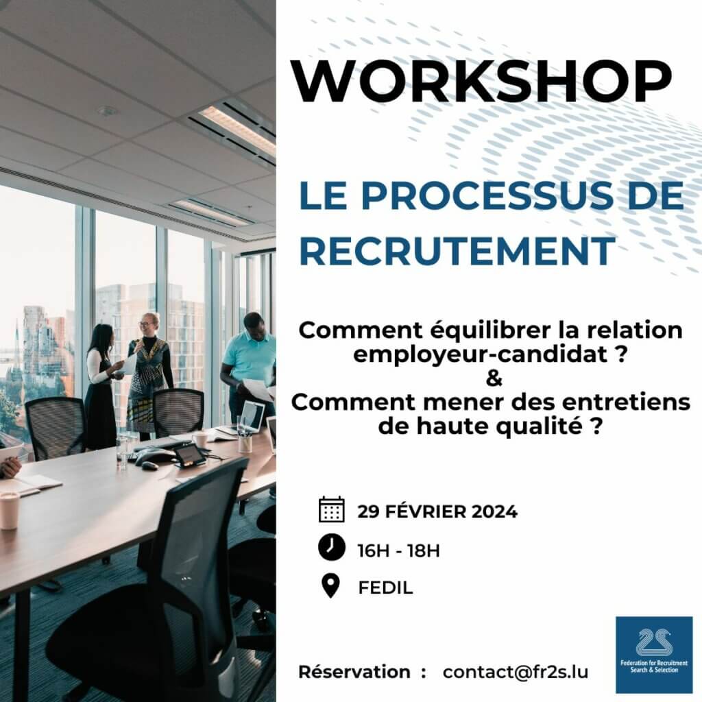 workshop fr2s - le processus de recrutement